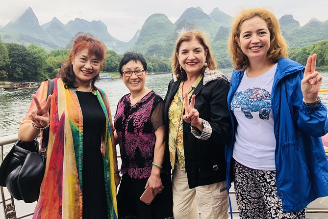 1 Day Private Tour: Li River Cruise from Guilin & Yangshuo Biking - Two Hours by Bike: Yangshuo County, Rice Fields, and Ancient Villages
