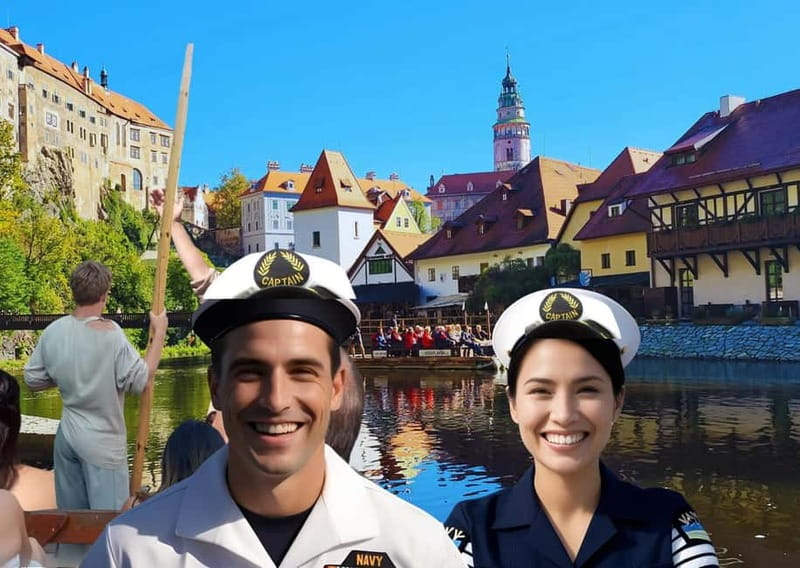5h All-in SUMMER Tour River Cruise, Castle, Lunch & Treats☀️ - Egon Schiele, the old mill wheel, and Krumlov’s Path of Fame