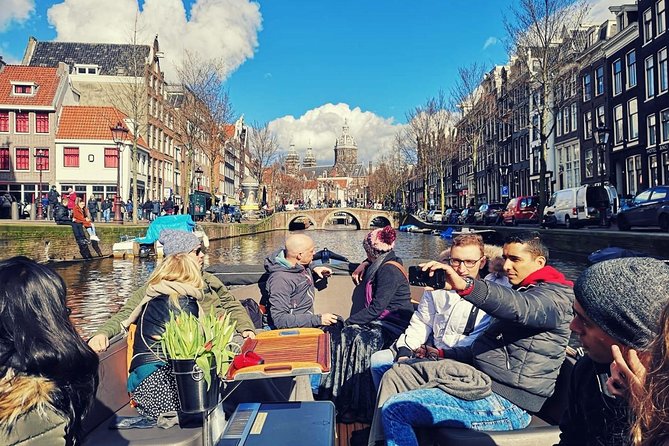 Amsterdam Canal Tour by Open Boat – 90 min Small Group Experience - Kolksluis lock and De Waag: where Amsterdam’s city planning gets real
