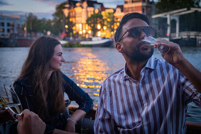 Amsterdam Champagne Private Canal Cruise - The 90-minute flow: what the passing stops really add up to