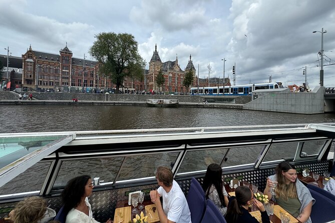 Amsterdam Cheese and Wine Canal Cruise - Amstel Church and the idea of a “temporary” church that lasted
