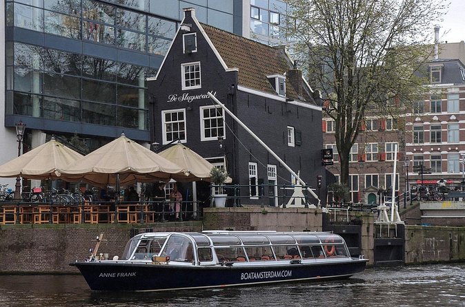 Amsterdam Classic Canal Cruise with Live Guide - Anne Frank House from the water: a moving perspective