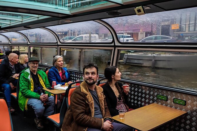 Amsterdam Classic Canal Cruise with Live Guide - The canal route, stop by stop: where you’ll spend your hour