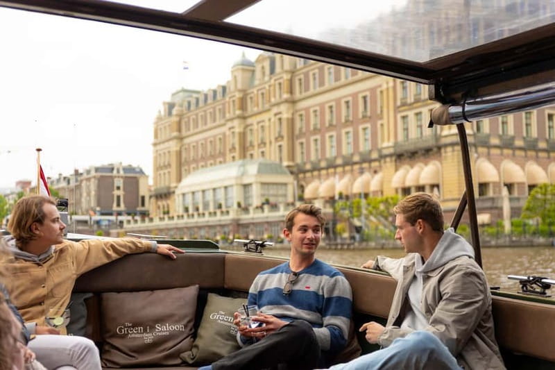 Amsterdam: Covered Heated Canal Cruise with Bitterballen - Finding the Green Saloon at Central Station (Challenger, Not Confusing)