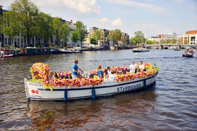 Amsterdam Flower Boat Canal Cruise with Local Guide - What’s Included (So You Don’t Get Surprised)