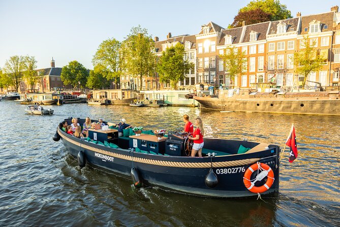 Amsterdam: Guided Open Boat Canal Cruise Unlimited Drinks Option - Jewish Amsterdam, Rembrandt Etchings, and the Sites You Can Picture