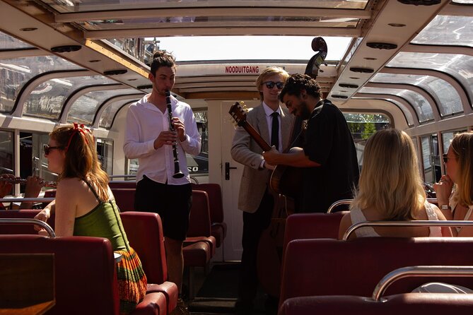 Amsterdam Jazz Canal Cruise with live music - Live jazz on the water: the sound you’ll hear