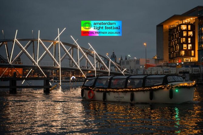 Amsterdam Light Festival: Cruise Unlimited Drinks & Bite option - Two Stops That Give the Cruise Real Shape: ARTIS and the Floating Flower Market