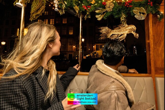 Amsterdam Light Festival: Heated Boat Cruise + Hot Drinks & Bite - Key things to know before you go