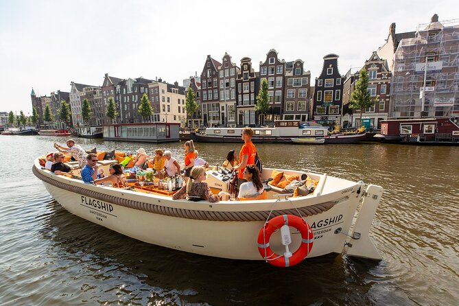 Amsterdam Luxury Canal Cruise + Unlimited Drinks & Bites option - Small Group Comfort: Why Max 35 Matters on a One-Hour Cruise