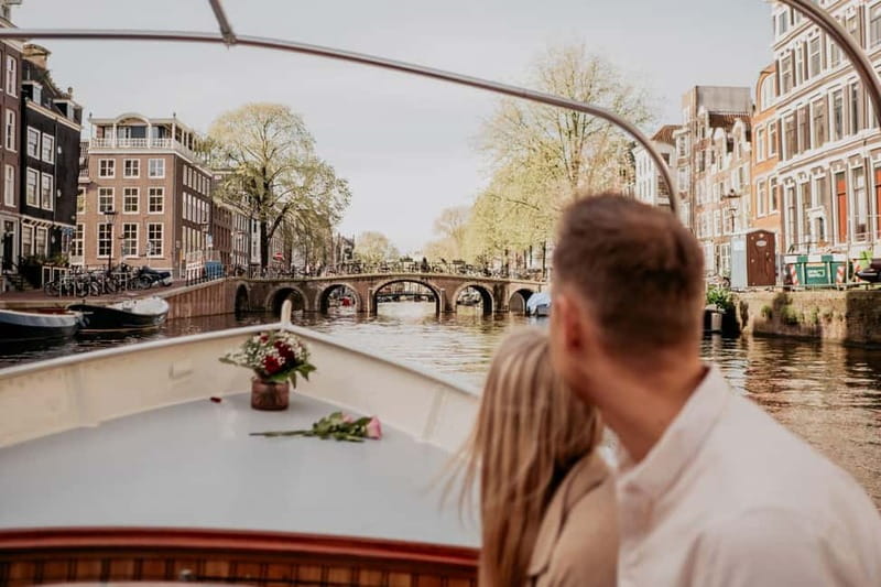 Amsterdam: Private Romantic Canal Cruise w. Prosecco/Snacks - Price and value: $268 per group for two is the real deal-maker