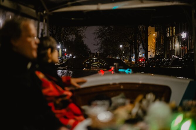 Amsterdam: Private Romantic Evening Canal Cruise + Bubbles/Snacks - Meeting at Herengracht 605 and What the Start/Finish Feel Like