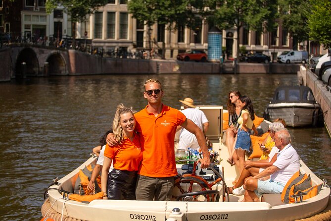 Amsterdam: Saloon Boat Cruise + Unlimited Drinks & Bite option - UNESCO canal-ring context: Herengracht, Prinsengracht, Keizersgracht