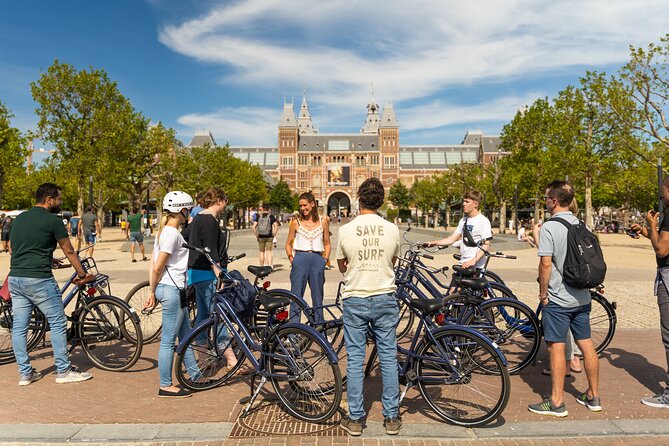 Amsterdam Small-Group Bike Tour With Canal Cruise, Drinks, Cheese - Museumplein and the Park Interlude You’ll Actually Appreciate