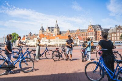 Amsterdam Small-Group Bike Tour With Optional Canal Cruise - De Gooyer Windmill, ARTIS, and the Film-Set Bridge