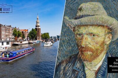 Amsterdam: Van Gogh Museum Entry & 75 minute City Canal Cruise - Landmarks on the water: what you’ll actually see