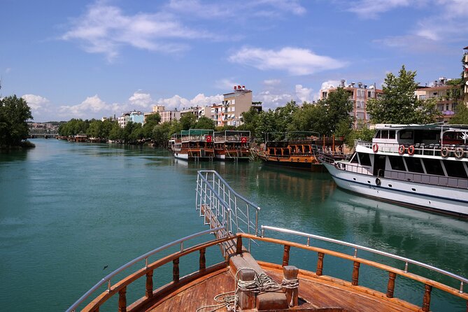 Antalya: Manavgat River Cruise, Waterfalls and Market Tour - Lunch on the Water: Included, but Expect Lines