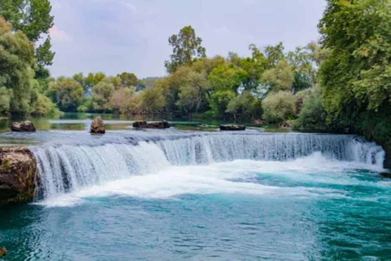 Antalya & Side: Manavgat River Cruise, Waterfall & Bazaar - What Food and Commentary Look Like On Board