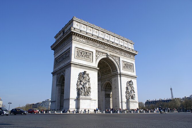 Arc de Triomphe, Hop-On Hop-Off Bus and optional River Cruise - Arc de Triomphe roof access: steps, elevator, and the best angles