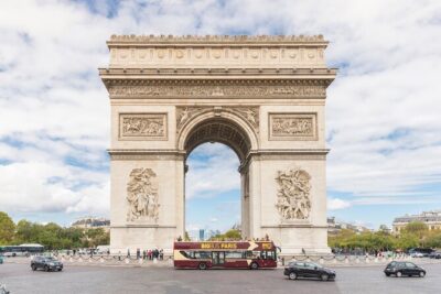 Arc de Triomphe, Hop-On Hop-Off Bus and optional River Cruise - Big Bus open-top ride: turning 15 stops into your personal itinerary