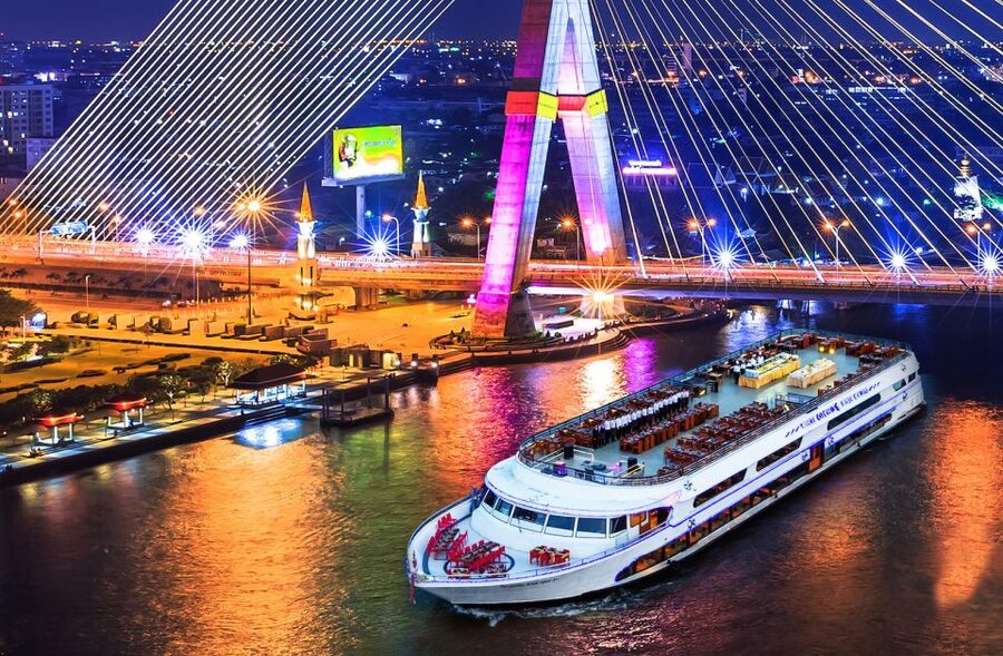 Bangkok: 2-Hour Dinner & Shows on White Orchid River Cruise - Boarding day: where you meet and how the vibe starts