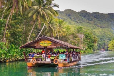 Bohol Countryside Day Tour From Cebu City | Lunch at Loboc River Cruise - Stop 1: Chocolate Hills Natural Monument (and how to make 30 minutes count)