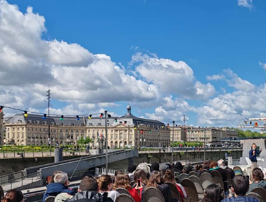 Bordeaux: Guided River Cruise - Cité du Vin photo stop plus tastings (even if it’s brief)