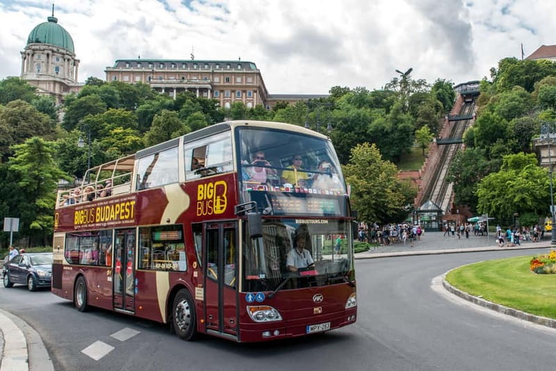 Budapest: Big Bus Hop-On Hop-Off Tour & Danube River Cruise - Crossing to Buda: Baths, Citadel Views, and Castle Area Energy