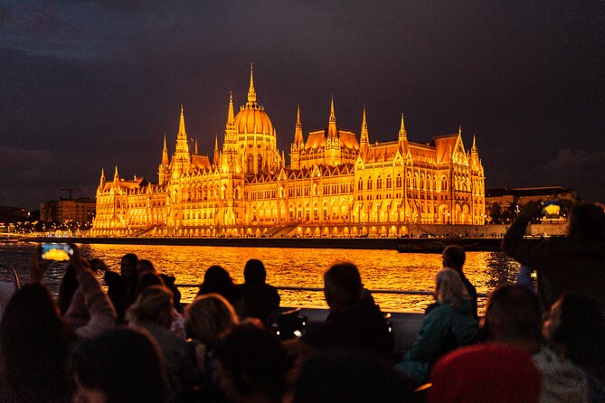Budapest Danube River Sightseeing Night Cruise with Drink - Comfort and photos: windows, reflections, and getting the shot