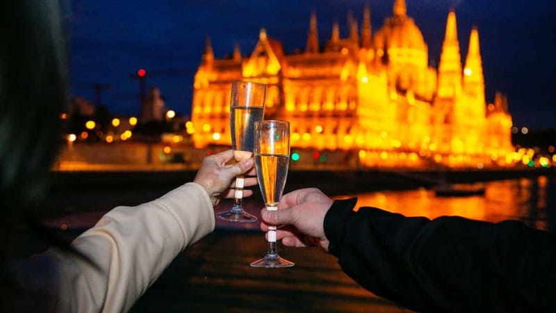 Budapest: Sip and Sail River Cruise with Unlimited Prosecco - Drinks, DJ Music, and the On-Board Vibe