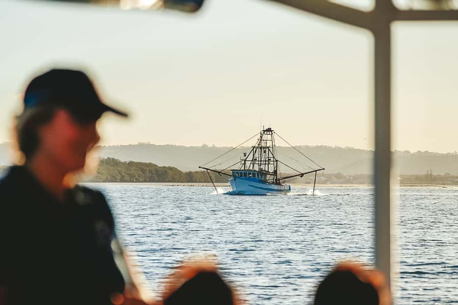 Byron Bay: Scenic Sunset River Cruise - Weather, waves, and small rules that affect your comfort