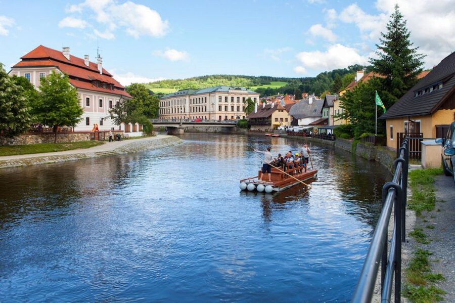 Český Krumlov: Wooden Raft River Cruise - The Vltava Route: Landmark Views You’d Miss If You Stayed on Foot