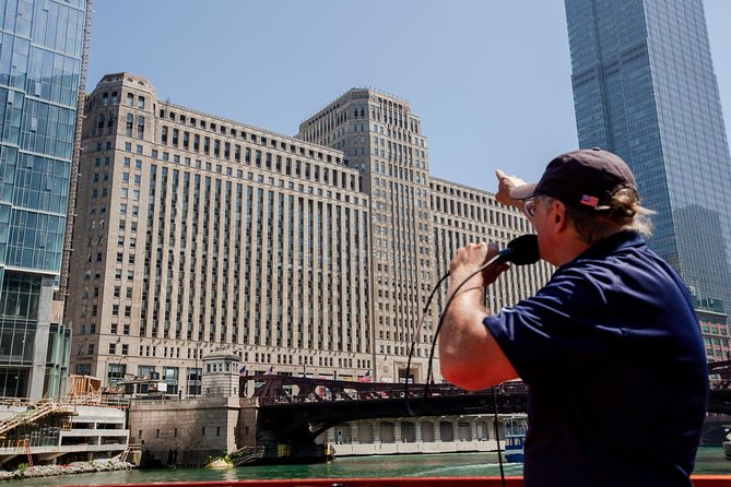 Chicago Architecture River Cruise - The skyline highlights: Wrigley, Hancock, Willis, and the corn-cob twins