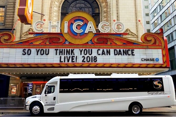 Chicago Luxury Minibus City Tour and Architecture River Cruise - Onboard comforts: water, coffee/tea, and what to bring