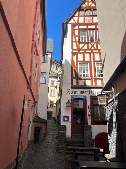 Cologne: Full-Day Mosel Valley Tour with River Cruise - Koblenz Old Town Walk: Deutsches Eck, Florinskirche, and the Four Towers