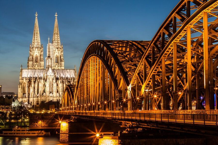 Cologne: Rhine River Cruise with Local Music - What You See on the Rhine: Cathedral Views Plus the Rheinau Crane Houses