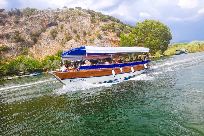 Dalyan Day Tour from Fethiye with Lunch & Transfers - Guide talk, boat time, and group size (max 45) tips
