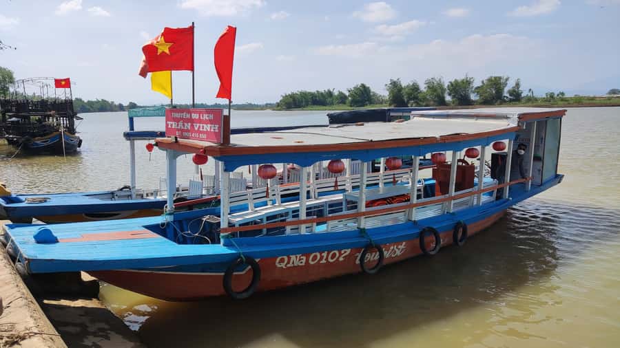 Danang: My Son Sanctuary and River Cruise 7.30 am/12.30 pm - Afternoon option (12:30): My Son time, Apsara dance, then sunset boat views