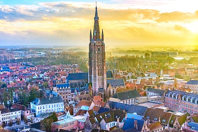 Deluxe Bruges Excursion and Canal Cruise from Cruise Terminal - Rozenhoedkaai and Boniface Bridge: The Best Photo Time Comes in Two Layers