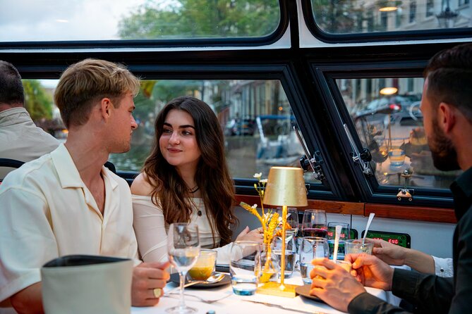 Dinner Canal Cruise Amsterdam: 4-Courses Including Drinks - Bloemenmarkt by Night: The Floating Flower Market and What Makes It Different