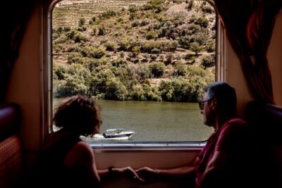 Douro River Cruise from Pinhão with Scenic Train Return - Sailing from Pinhão toward the end of the Tua River