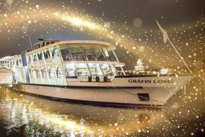 Dresden: Christmas Lunch - festive river cruise - Your onboard day plan: a relaxing 3 hours with a seasonal rhythm