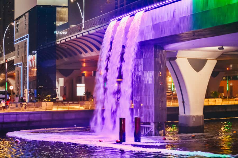 Dubai: Water Canal Cruise and La Perle Show with Dinner - Live saxophone and onboard atmosphere (the surprise win)