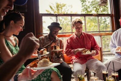 Eating Amsterdam: Food Tour & Canals Cruise - Stop 1 at Papeneiland: apple pie, brown-café vibes, and coffee choices