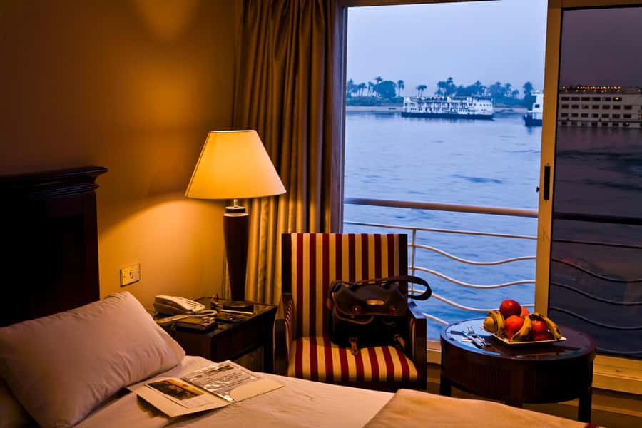 From Luxor: 6-Day Nile Cruise to Aswan with Hot Air Balloon - Day 1: Luxor pickup, Karnak power, and a felucca sail