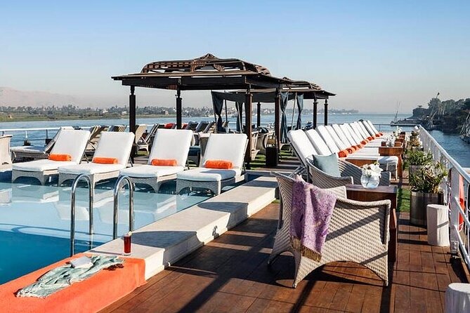 From Luxor:8-Night Luxury Nile River Cruise & Hot Air Balloon - A Full Leisure Day on Board: Rest Without Feeling Like You’re Wasting Time
