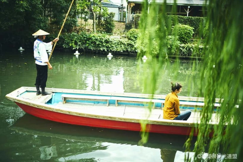 Fukuoka: Yanagawa River Cruise & Lunch Private Guided Tour - Okinohatamachi walking and shopping time