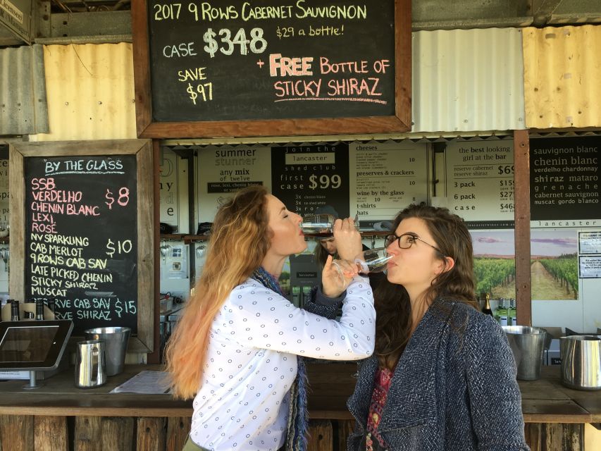 Full-Day Swan Valley Wineries with Lunch and River Cruise - Lancaster Winery: the cheeseboard makes it a real tasting journey