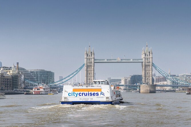 Fully Flexible Thames River Cruise - Cafe bar value: drinks and snacks without breaking the day