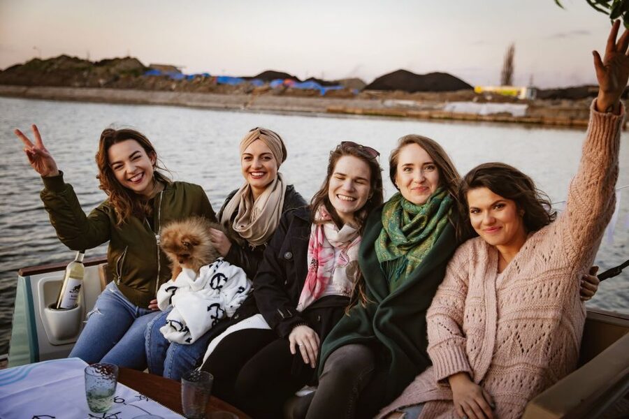 Gdańsk : Catamaran River Cruise (group) - Practical details that help you enjoy the hour